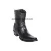 Guadalajara Western Wear Los Altos Black Teju European Square Toe Ankle Boot Men