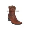 Guadalajara Western Wear Los Altos Walnut Rage European Square Toe Ankle Boot Men