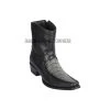 Guadalajara Western Wear Los Altos Faded Gray Caiman Belly & Deer European Square Toe Ankle Boot 1 Guadalajara Western Wear Los Altos Faded Gray Caiman Belly & Deer European Square Toe Ankle Boot