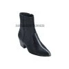 Guadalajara Western Wear Los Altos Black Stingray Round Toe Ankle Boot Men