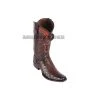 Guadalajara Western Wear Los Altos Faded Brown Ostrich European Square Toe Cowboy Boots