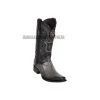 Guadalajara Western Wear Men Los Altos Faded Gray Ostrich Leg European Square Toe Cowboy Boots