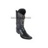 Guadalajara Western Wear Los Altos Black Teju European Square Toe Cowboy Boots Men