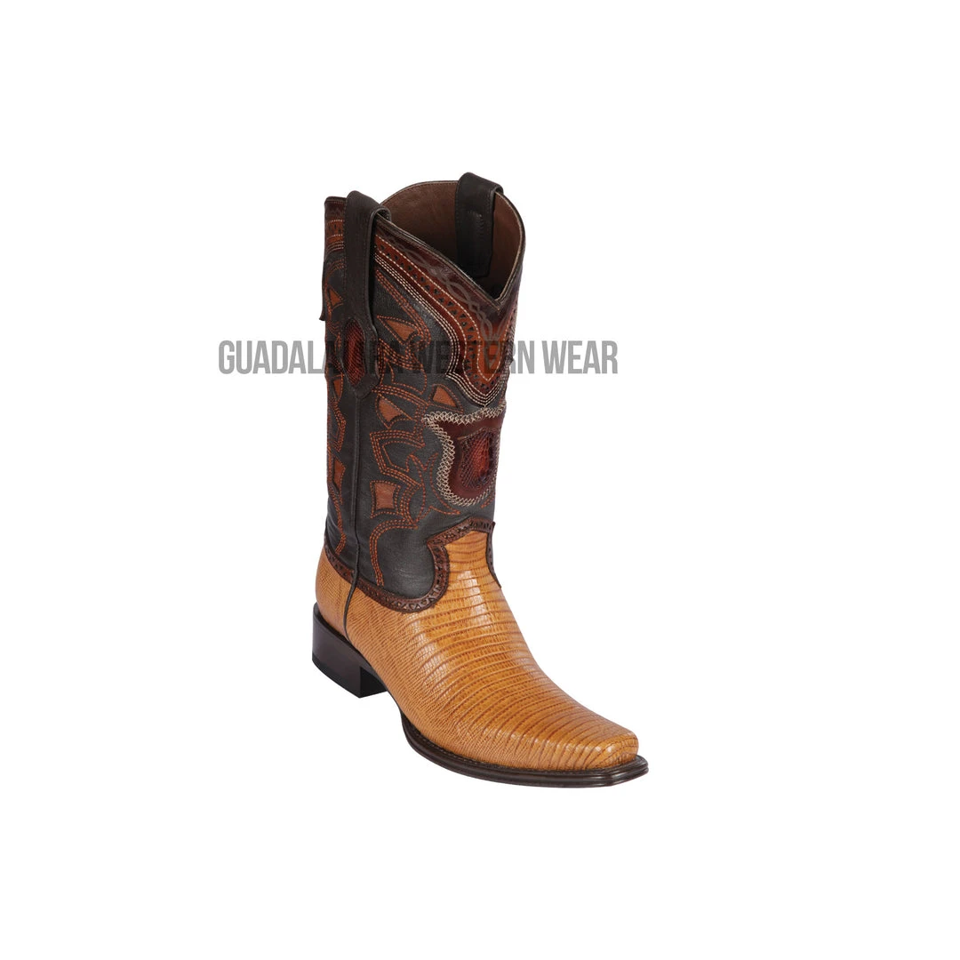 Guadalajara Western Wear Men Los Altos Antique Saddle Teju European Square Toe Cowboy Boots 3 Guadalajara Western Wear Men Los Altos Antique Saddle Teju European Square Toe Cowboy Boots