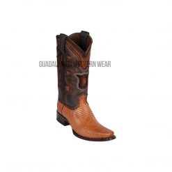 Guadalajara Western Wear Los Altos Honey Teju European Square Toe Cowboy Boots Men