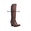 Guadalajara Western Wear Cuadra Bovine Leather Honey Rey Azteca Tall Boot