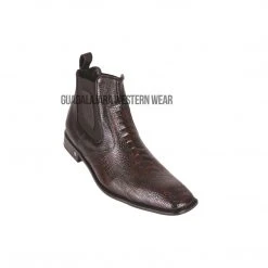 Cuadra Vestigium Black Cherry Ostrich Leg Chelsea Boot