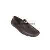 Cuadra Vestigium Black Grasso Ostrich Leg Loafers Men