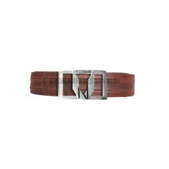 Guadalajara Western Wear Vestigium Walnut Suede Leather Casual Belt Men