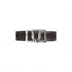 Guadalajara Western Wear Vestigium Black Suede Leather Casual Belt Men