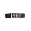 Guadalajara Western Wear Vestigium Black Cherry Caiman Belly Casual Belt Men