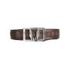Guadalajara Western Wear Men Vestigium Sanded Brown Caiman Belly Casual Belt