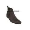 Cuadra Vestigium Black Suede Leather Chelsea Boot