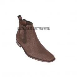 Cuadra Vestigium Tobacco Suede Leather Chelsea Boot