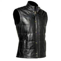 Cuadra Men's Lamb Vest Black