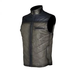 Cuadra Men's Lamb Vest Gray
