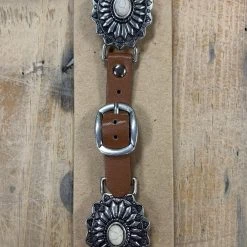 Guadalajara Western Wear Large White Concho Accessories