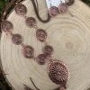 Guadalajara Western Wear All Bronze Concho Necklace 2 Guadalajara Western Wear All Bronze Concho Necklace
