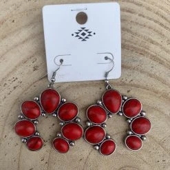 Guadalajara Western Wear Women Red Squash Blossom