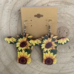 Guadalajara Western Wear Sunflower Cow