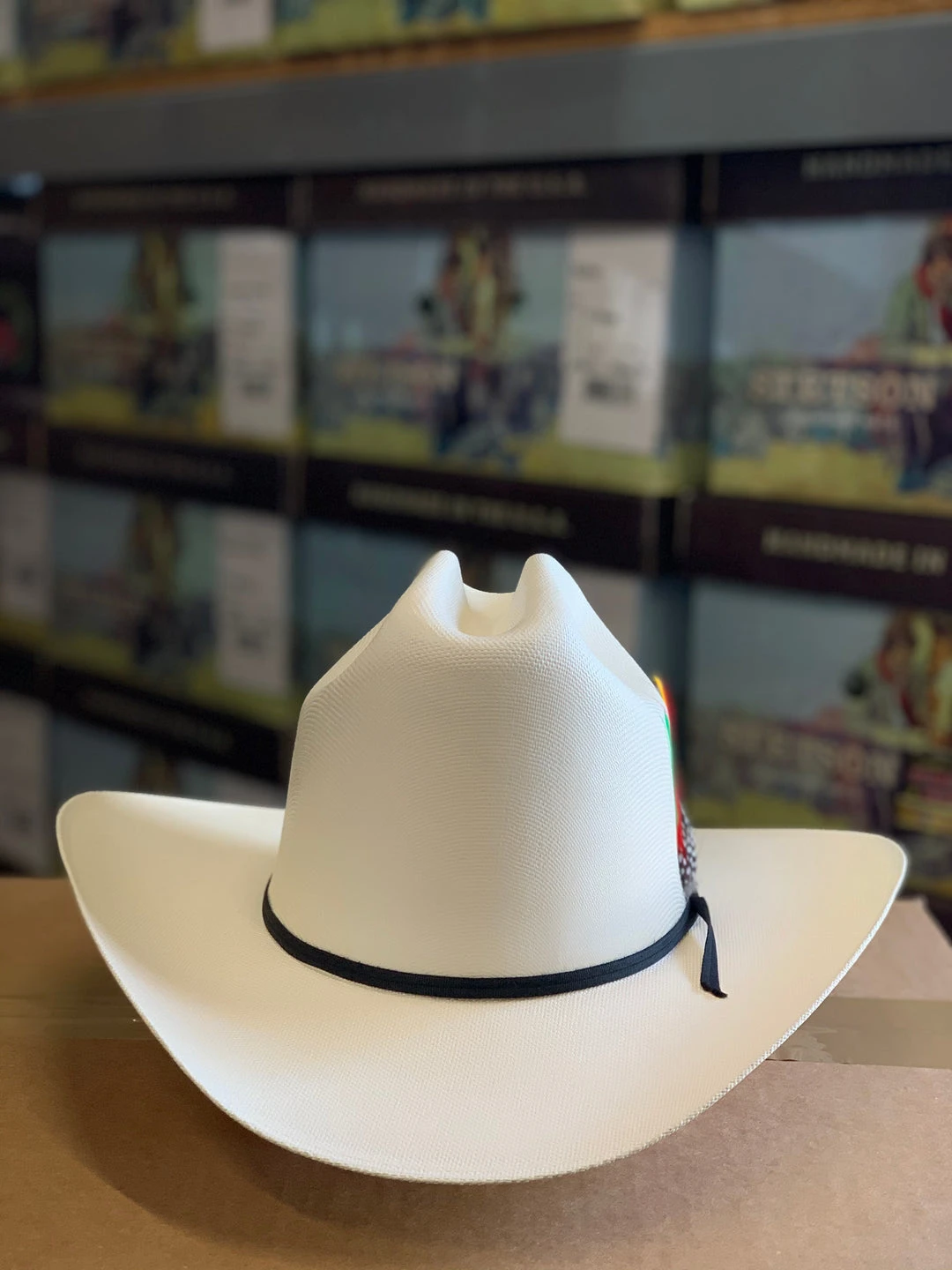 Guadalajara Western Wear Men Tombstone 1000x Johnson Con Liston Negro (Copa Alta) 10 Guadalajara Western Wear Men Tombstone 1000x Johnson Con Liston Negro (Copa Alta)