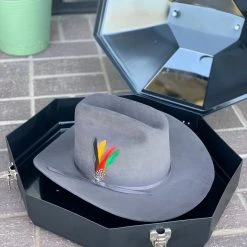 Stetson 6x Rancher Bullet Cowboy Felt Hat Sinaloa (Copa Alta Falda/Brim 3.5