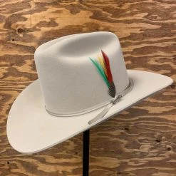 Stetson 6x Rancher Silverbelly Cowboy Felt Hat Sinaloa (Copa Alta Falda/Brim 3.5") Men