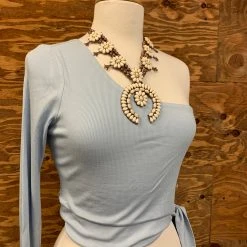 Guadalajara Western Wear Western Baby Blue Half Sleeve