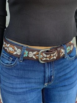 Guadalajara Western Wear Ariat Womens Floral Belt