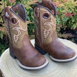 Guadalajara Western Wear DBL Barrel Jasper Toddler Boots