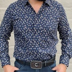 Guadalajara Western Wear Platini Men's Digital Print Shirt - CSL8042