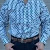 Guadalajara Western Wear Men Ariat Derek White Classic Fit Shirt