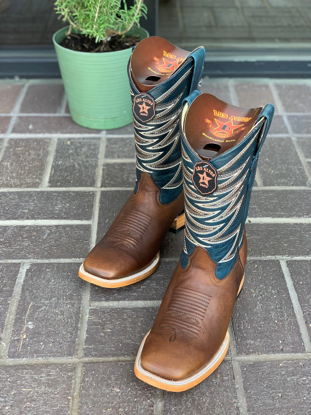 Guadalajara Western Wear Los Altos Walnut Rage Wide Square Toe Cowboy Boots Men 4 Guadalajara Western Wear Los Altos Walnut Rage Wide Square Toe Cowboy Boots Men
