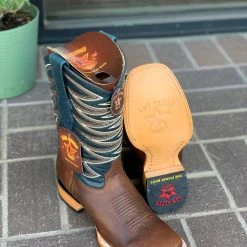 Guadalajara Western Wear Los Altos Walnut Rage Wide Square Toe Cowboy Boots Men 8 Guadalajara Western Wear Los Altos Walnut Rage Wide Square Toe Cowboy Boots Men