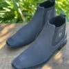 Cuadra Vestigium Nobuk Dark Gray Chelsea Boot