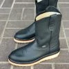 Guadalajara Western Wear Original Michel Boots Men's Pull On Work Boot Black Soft Toe