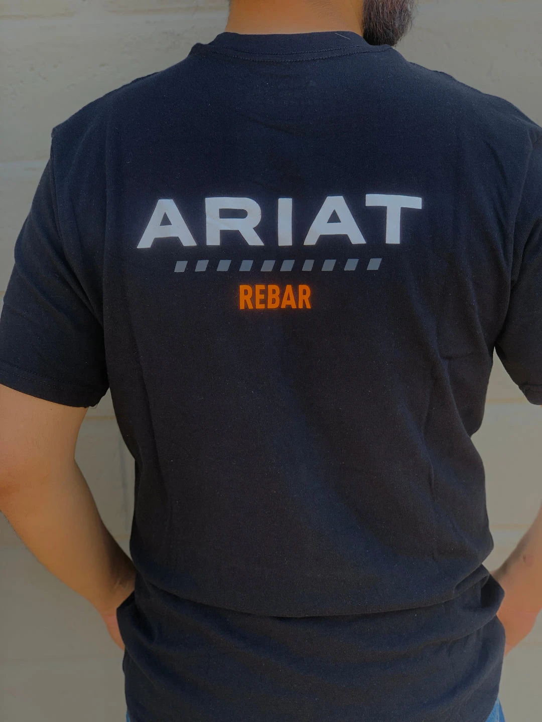 Guadalajara Western Wear Men Rebar Cotton Strong Logo T-Shirt 4 Guadalajara Western Wear Men Rebar Cotton Strong Logo T-Shirt