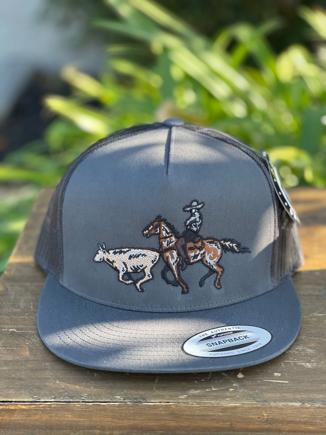 Guadalajara Western Wear Colas Grey Charros Snapback 3 Guadalajara Western Wear Colas Grey Charros Snapback