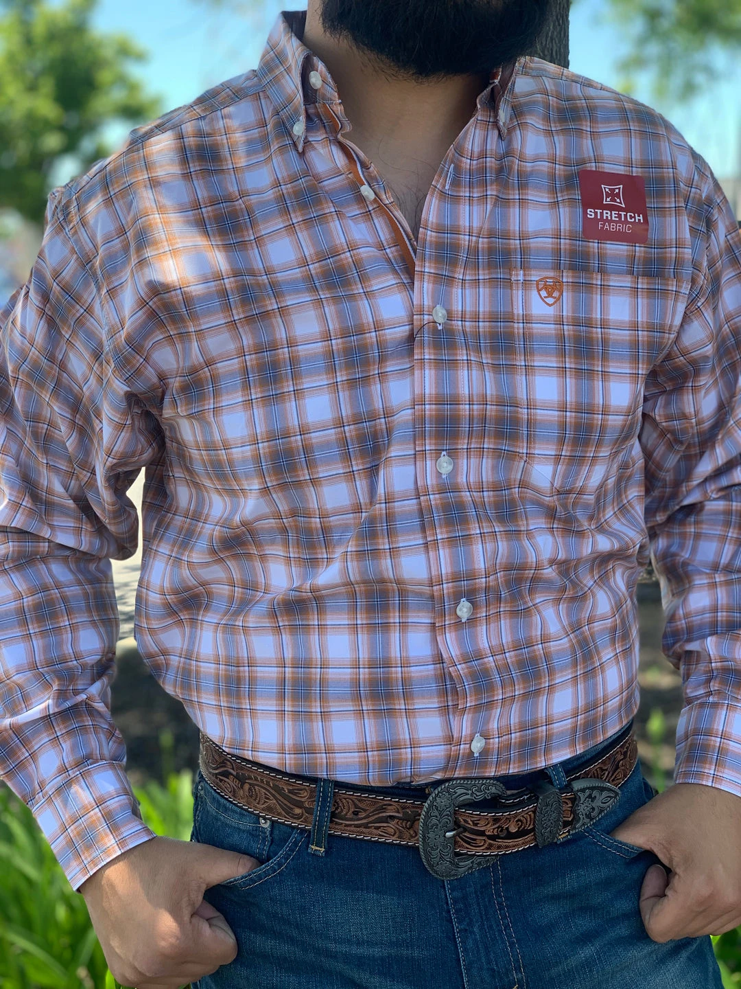 Guadalajara Western Wear Men Ariat Pro Series Amber Dusk Classic Long Sleeve Shirt 3 Guadalajara Western Wear Men Ariat Pro Series Amber Dusk Classic Long Sleeve Shirt