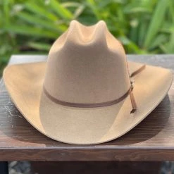 Stetson 6x Spartan Sahara Cowboy Felt Hat Sinaloa (Copa Chica Falda/Brim 3.5")