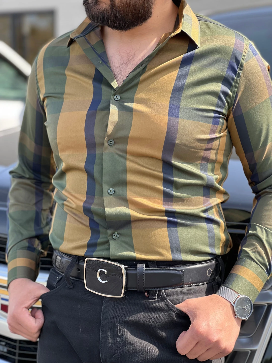 Guadalajara Western Wear Platini Men's Digital Print Shirt - CHL8504 3 Guadalajara Western Wear Platini Men's Digital Print Shirt - CHL8504