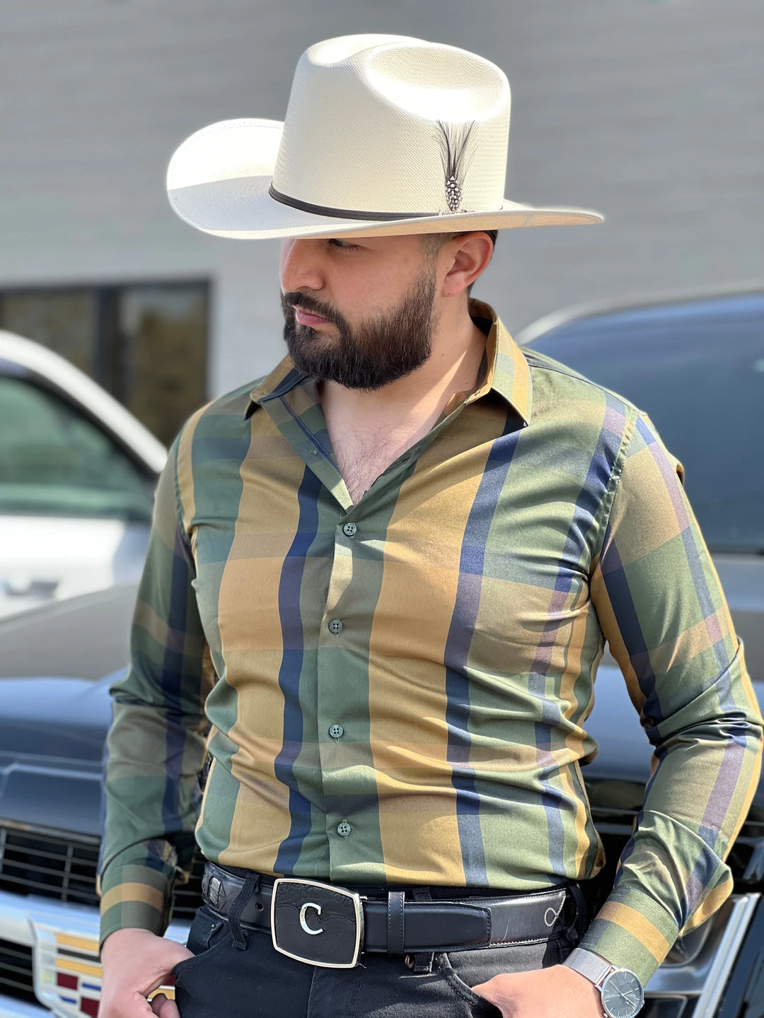 Guadalajara Western Wear Platini Men's Digital Print Shirt - CHL8504 4 Guadalajara Western Wear Platini Men's Digital Print Shirt - CHL8504