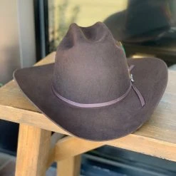 Men Stetson 6x Rancher Chocolate Cowboy Felt Hat Sinaloa (Copa Alta Falda/Brim 3.5
