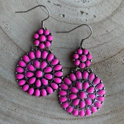 Guadalajara Western Wear Women Bright Pink Squash Blossom