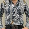 Guadalajara Western Wear Platini Men's Digital Button Up Shirt - FPL7859
