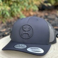Guadalajara Western Wear Accessories Hooey Classic Trucker Snapback Cap - Black