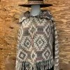 Guadalajara Western Wear Western Brown Poncho