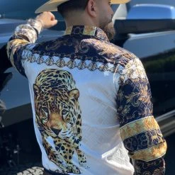 Guadalajara Western Wear Platini Men's Exclusive Print Shirt - FPL7077