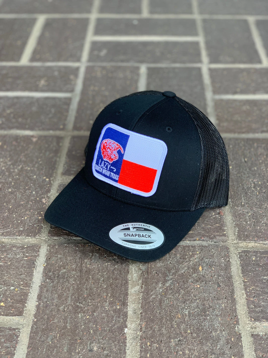 Guadalajara Western Wear Lazy J Ranch Wear Black & Black 3.5" Texas Elevation Patch Accessories 3 Guadalajara Western Wear Lazy J Ranch Wear Black & Black 3.5" Texas Elevation Patch Accessories