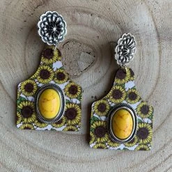 Guadalajara Western Wear Women Sunflower Yellow Tag